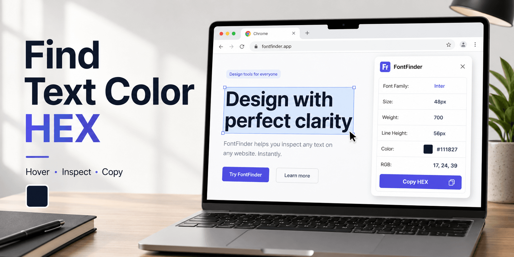 Find Text Color Hx