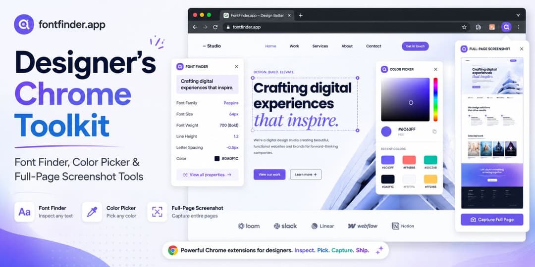 Chrome Extensions for Designers